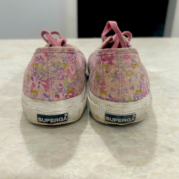 LOVESHACK FANCY X SUPERGA                        LIMITED EDITON LOW TOP SNEAKERS - Picture 3 of 7